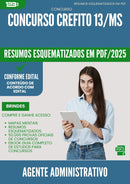 Resumos Esquematizados para Concurso Agente Administrativo Crefito 13 Ms 2025 - Conteúdo de Acordo com Edital