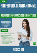 Resumos Esquematizados para Concurso Medico Esf da Prefeitura Itanhandu Mg 2025 - Conteúdo de Acordo com Edital