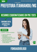 Resumos Esquematizados para Concurso Fonoaudiologo da Prefeitura Itanhandu Mg 2025 - Conteúdo de Acordo com Edital