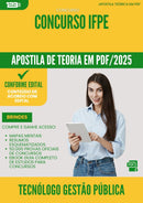 Apostila Teórica para Concurso Tecnologo Gestao Publica Ifpe 2025 - Conteúdo de Acordo com Edital
