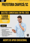 1000 Questões Comentadas para Concurso Agente De Apoio Educacional da Prefeitura Chapeco Sc 2025 - 1000 Questões