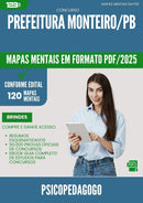 Mapas Mentais para Concurso Psicopedagogo da Prefeitura Monteiro Pb 2025 - Conteúdo de Acordo com Edital