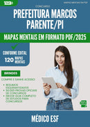 Mapas Mentais para Concurso Medico Esf da Prefeitura Marcos Parente Pi 2025 - Conteúdo de Acordo com Edital