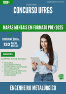 Mapas Mentais para Concurso Engenheiro Metalurgico Ufrgs 2025 - Conteúdo de Acordo com Edital