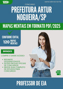 Mapas Mentais para Concurso Professor De Eja da Prefeitura Artur Nogueira Sp 2025 - Conteúdo de Acordo com Edital