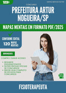 Mapas Mentais para Concurso Fisioterapeuta da Prefeitura Artur Nogueira Sp 2025 - Conteúdo de Acordo com Edital