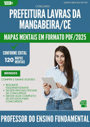 Mapas Mentais para Concurso Professor Do Ensino Fundamental da Prefeitura Lavras Da Mangabeira Ce 2025 - Conteúdo de Acordo com Edital