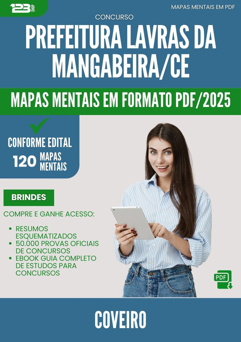 Mapas Mentais para Concurso Assistente Pedagogico Educacao Infantil da Prefeitura Chapeco Sc 2025 - Conteúdo de Acordo com Edital