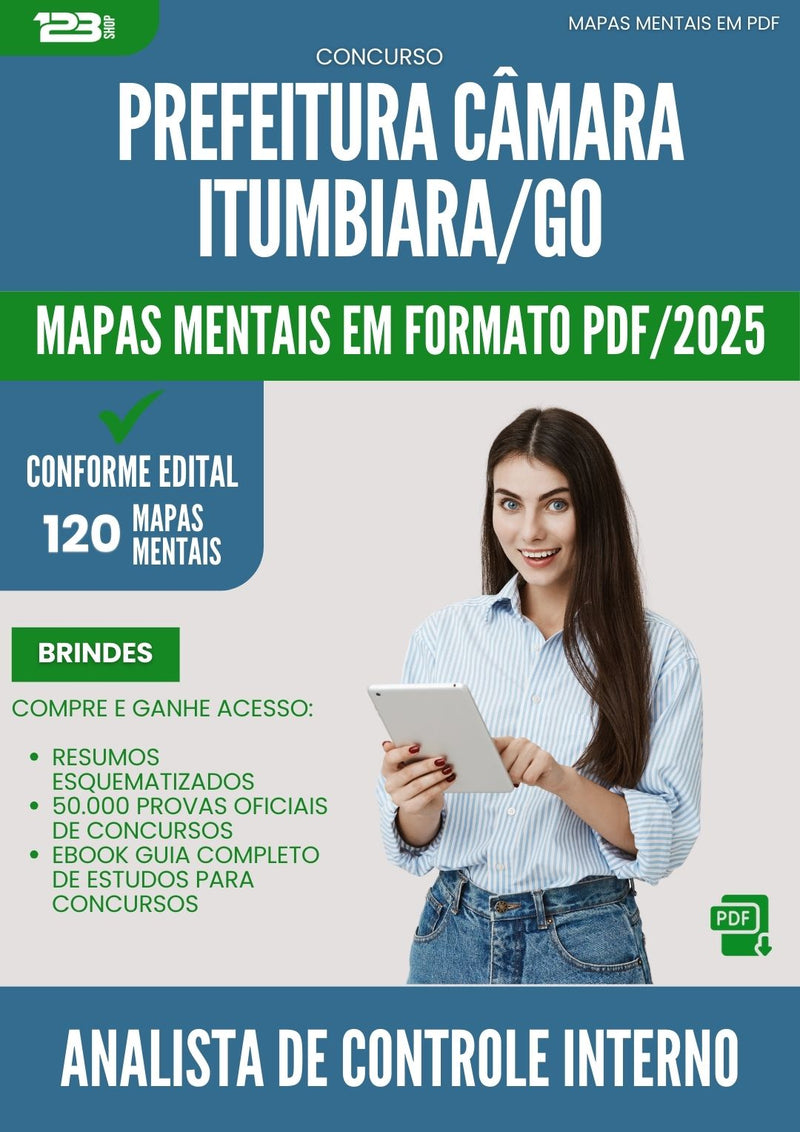 Mapas Mentais para Concurso Tecnico De Apoio A Educacao Basica da Prefeitura Canoas Rs 2025 - Conteúdo de Acordo com Edital