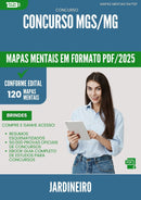 Mapas Mentais para Concurso Mgs Jardineiro Mg 2025 - Conteúdo de Acordo com Edital
