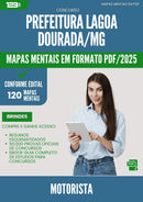 Mapas Mentais para Concurso Motorista da Prefeitura Lagoa Dourada Mg 2025 - Conteúdo de Acordo com Edital