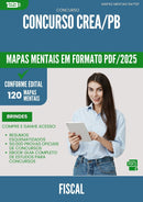 Mapas Mentais para Concurso Fiscal Crea Pb 2025 - Conteúdo de Acordo com Edital