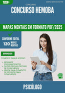 Mapas Mentais para Concurso Psicologo Hemoba 2025 - Conteúdo de Acordo com Edital