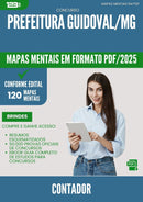 Mapas Mentais para Concurso Contador da Prefeitura Guidoval Mg 2025 - Conteúdo de Acordo com Edital