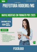 Mapas Mentais para Concurso Psicologo da Prefeitura Rodeiro Mg 2025 - Conteúdo de Acordo com Edital