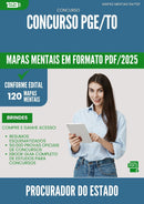 Mapas Mentais para Concurso Procurador Do Estado Pge To 2025 - Conteúdo de Acordo com Edital
