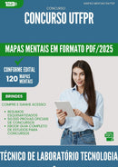 Mapas Mentais para Concurso Tecnico De Laboratorio Tecnologia Textil Utfpr 2025 - Conteúdo de Acordo com Edital