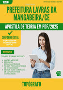 Apostila Teórica para Concurso Topografo da Prefeitura Lavras Da Mangabeira Ce 2025 - Conteúdo de Acordo com Edital