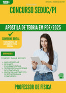 Apostila Teórica para Concurso Professor De Fisica Seduc Pi 2025 - Conteúdo de Acordo com Edital