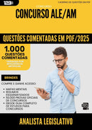 1000 Questões Comentadas para Concurso Analista Legislativo Fisioterapeuta Ale Am 2025 - 1000 Questões