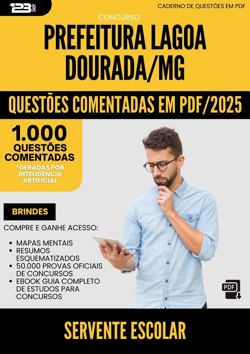 1000 Questões Comentadas para Concurso Analista Do Legislativo Camara da Prefeitura Itumbiara Go 2025 - 1000 Questões