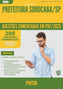 1000 Questões Comentadas para Concurso Pintor da Prefeitura Sorocaba Sp 2025 - 400 Questões