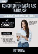 Flashcards para Concurso Motorista Fundacao Abc da Prefeitura Itatiba Sp 2025 - 2000 Flashcards de Acordo com Edital