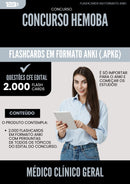 Flashcards para Concurso Medico Clinico Geral Hemoba 2025 - 2000 Flashcards de Acordo com Edital