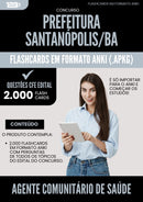 Flashcards para Concurso Agente Comunitario De Saude da Prefeitura Santanopolis Ba 2025 - 2000 Flashcards de Acordo com Edital