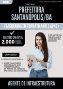 Flashcards para Concurso Agente De Infraestrutura da Prefeitura Santanopolis Ba 2025 - 2000 Flashcards de Acordo com Edital