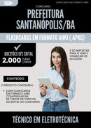 Flashcards para Concurso Tecnico Em Eletrotecnica da Prefeitura Santanopolis Ba 2025 - 2000 Flashcards de Acordo com Edital