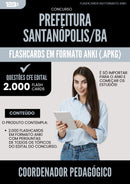 Flashcards para Concurso Coordenador Pedagogico da Prefeitura Santanopolis Ba 2025 - 2000 Flashcards de Acordo com Edital