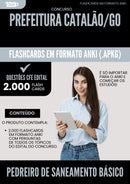 Flashcards para Concurso Pedreiro De Saneamento Basico da Prefeitura Catalao Go 2025 - 2000 Flashcards de Acordo com Edital