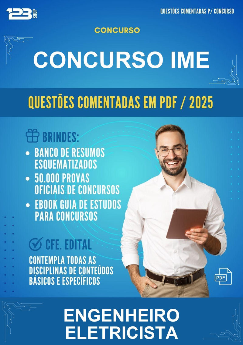 Questões Comentadas para o Concurso Ime para Engenheiro Eletricista -400 Questões