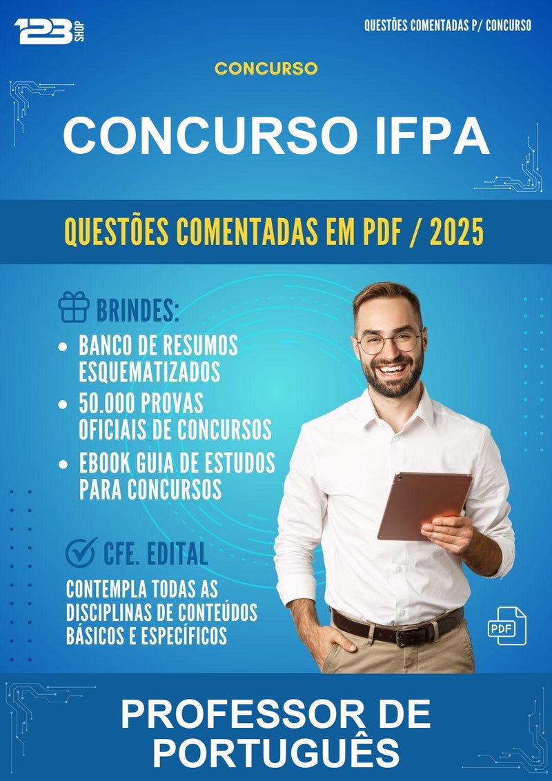 Questões Comentadas para o Concurso Ifpa para Professor de Português -400 Questões
