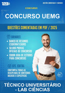 Questões Comentadas para o Concurso Uemg para Técnico Universitário - Lab Ciências -400 Questões