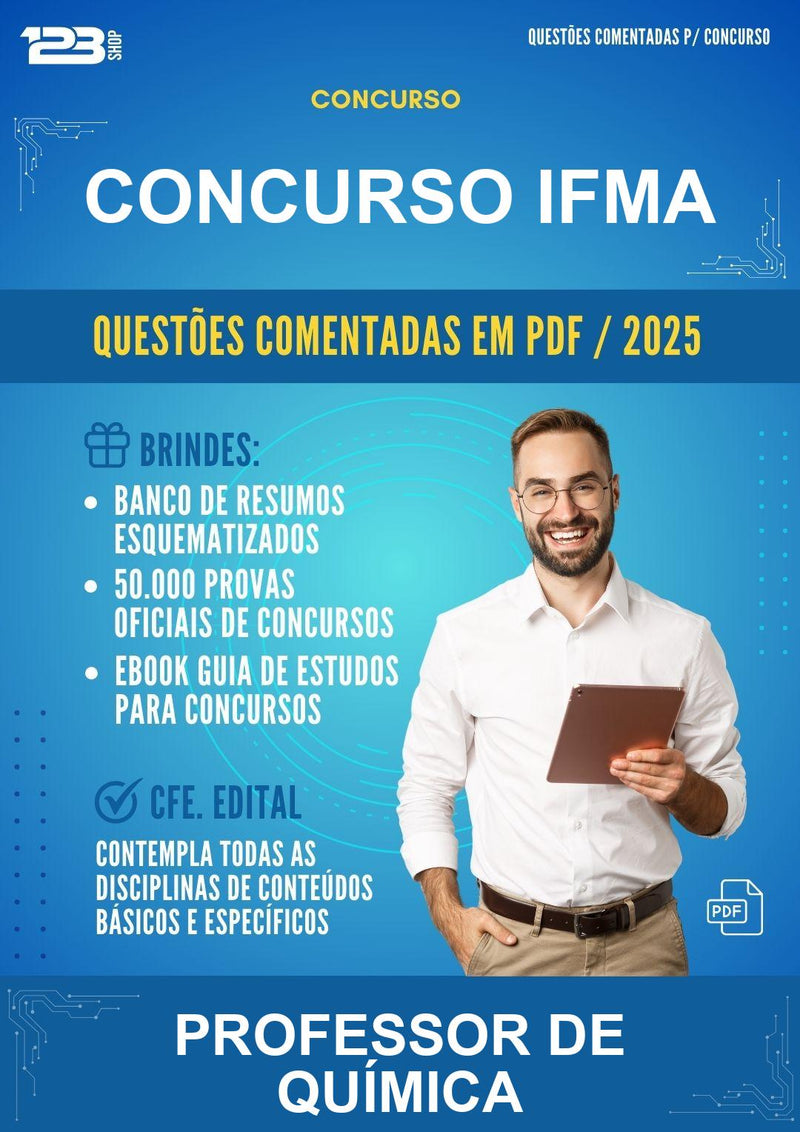 Questões Comentadas para o Concurso Ifma para Professor de Química -400 Questões