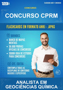 Flashcards Anki para o Concurso Cprm para Analista Em Geociências Química - 400 Flashcards