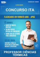 Flashcards Anki para o Concurso Ita para Professor Ciências Térmicas - 1.500 Flashcards