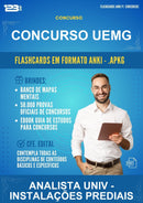 Flashcards Anki para o Concurso Uemg para Analista Univ - Instalações Prediais - 1.500 Flashcards