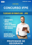 Flashcards Anki para o Concurso Ifpe para Professor de Geografia - 1.500 Flashcards