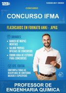 Flashcards Anki para o Concurso Ifma para Professor de Engenharia Química - 1.500 Flashcards