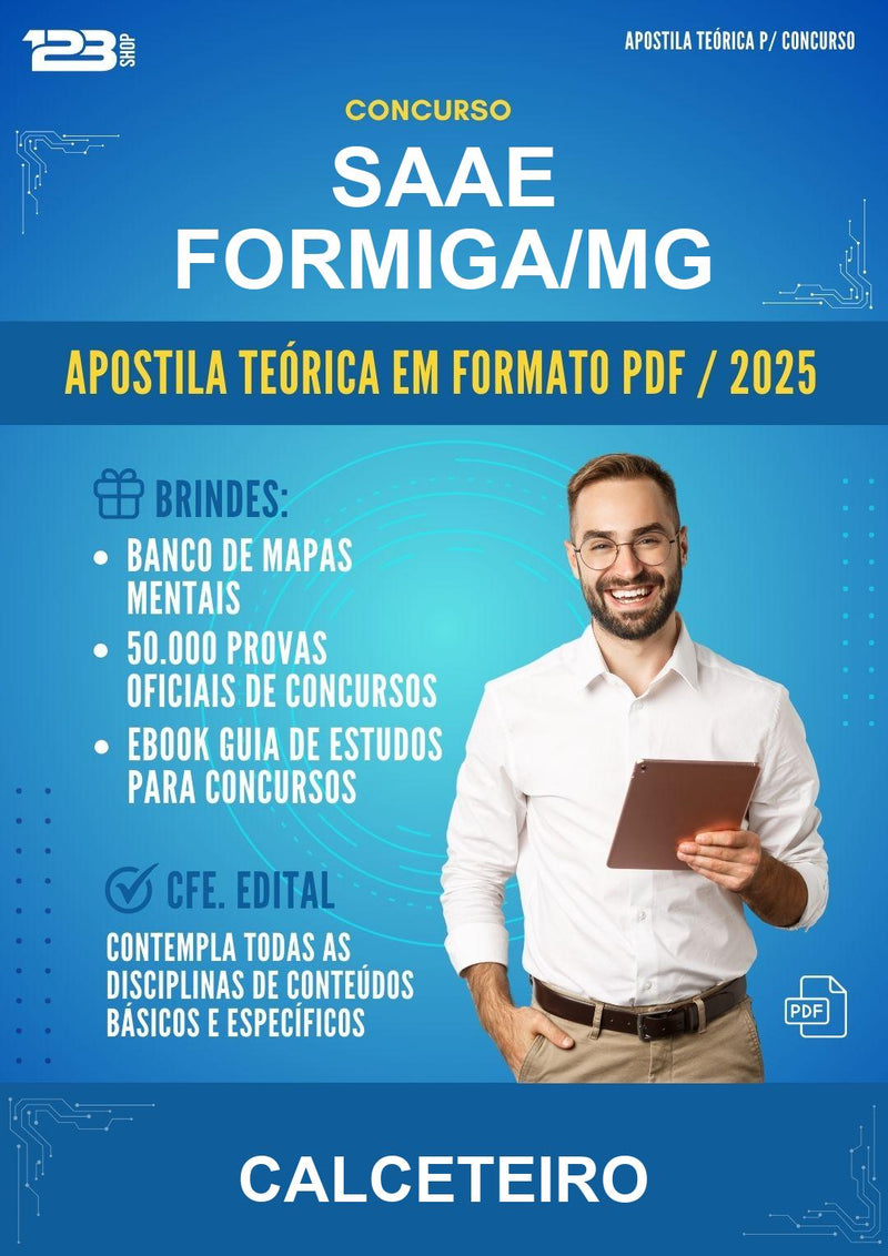 Apostila Teórica para o Concurso Saae Formiga/MG para Calceteiro