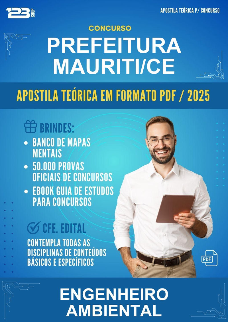 Apostila Teórica para o Concurso Prefeitura Mauriti/CE para Engenheiro Ambiental