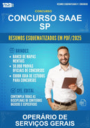 Resumos Esquematizados para o Concurso Saae Sp para Operário de Serviços Gerais