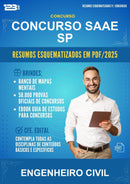 Resumos Esquematizados para o Concurso Saae Sp para Engenheiro Civil