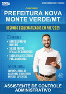 Resumos Esquematizados para o Concurso Prefeitura Nova Monte Verde/MT para Assistente de Controle Administrativo