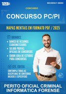 Mapas Mentais para o Concurso Pc/PI para Perito Oficial Criminal Informática Forense
