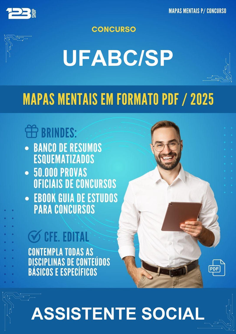 Mapas Mentais para o Concurso Ufabc/SP para Assistente Social