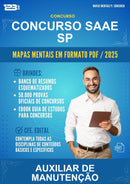 Mapas Mentais para o Concurso Saae Sp para Auxiliar de Manutenção